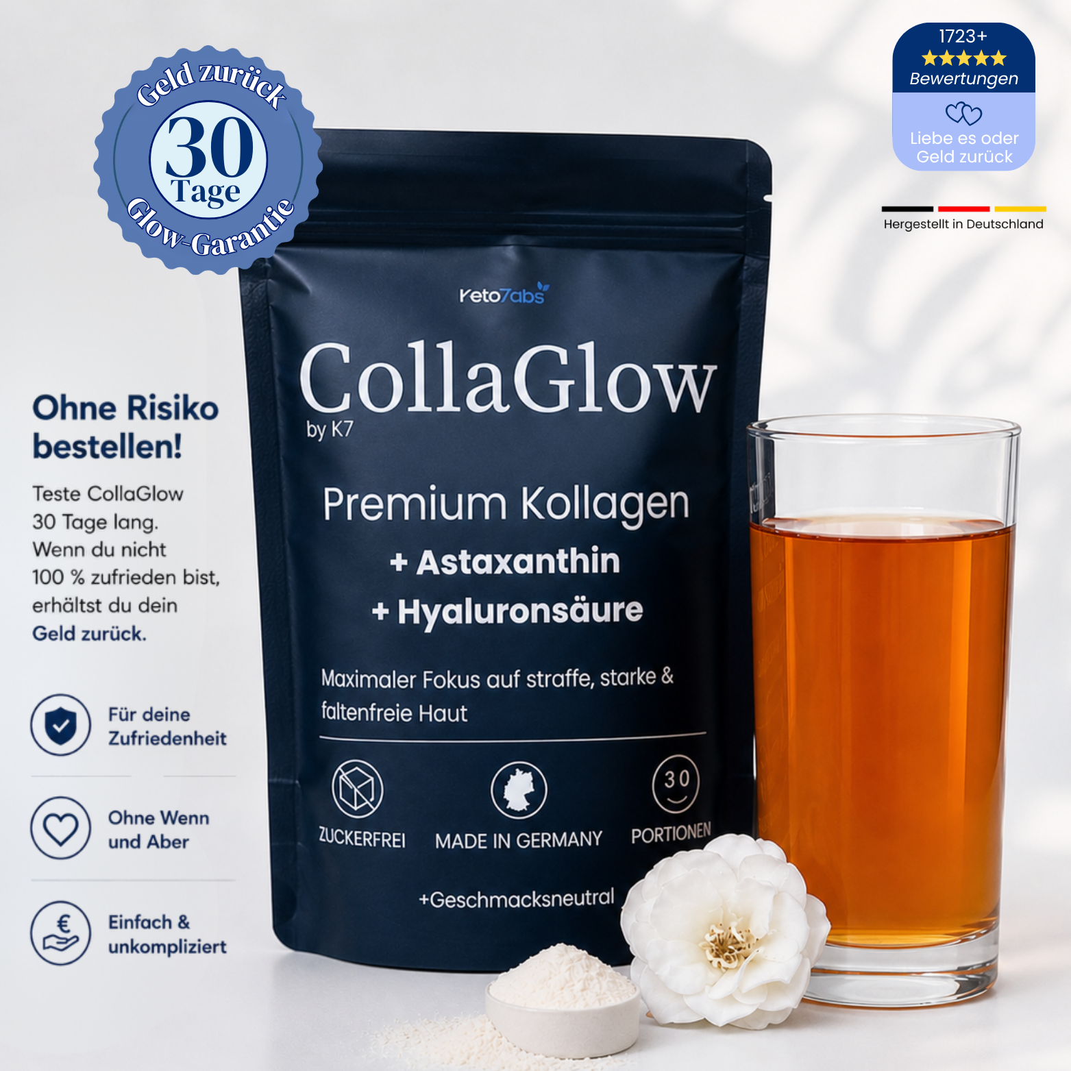 CollaGlow 30 Tage Haut & Gelenk Regenerations-Kur