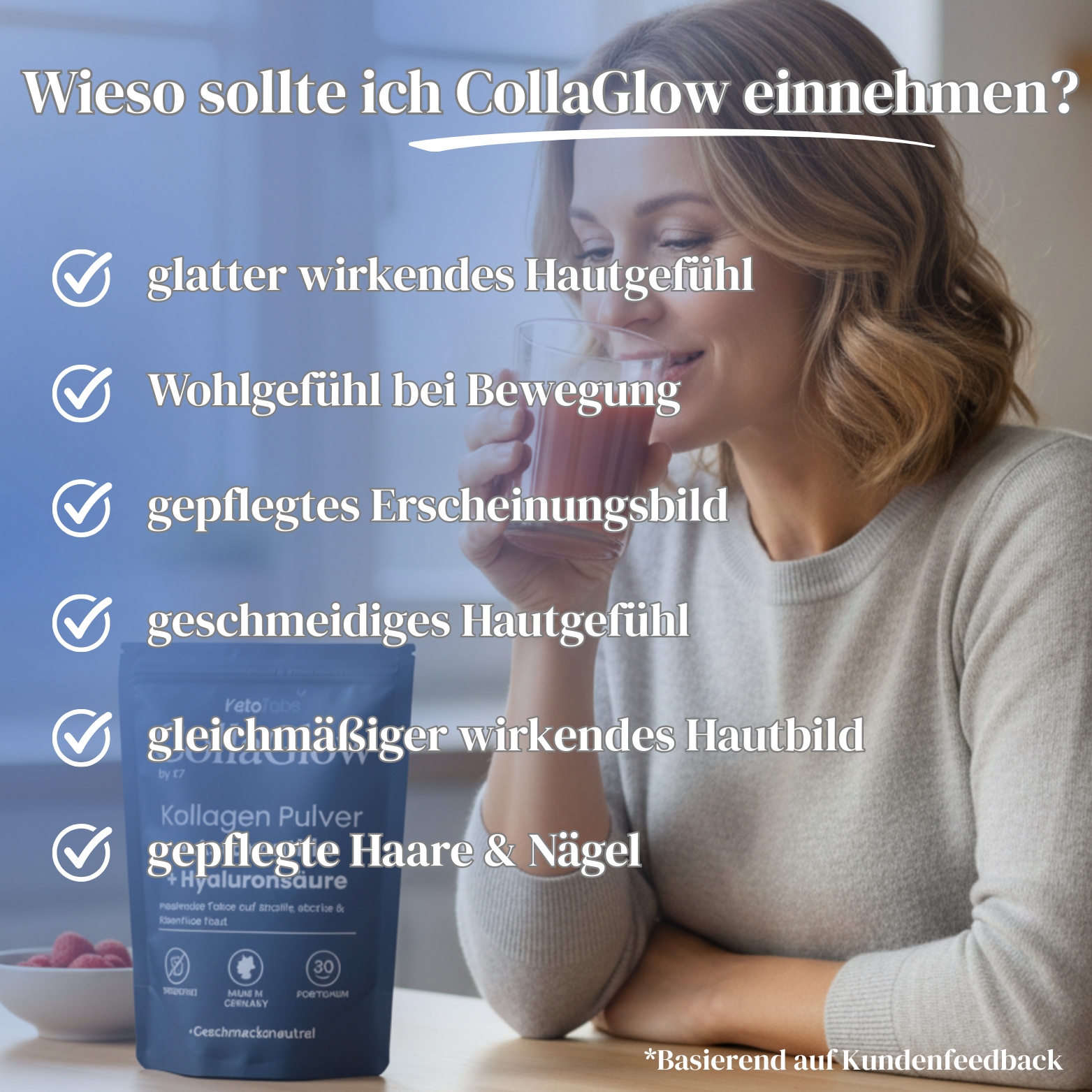 CollaGlow - 30 Tage Kollagen-Kur