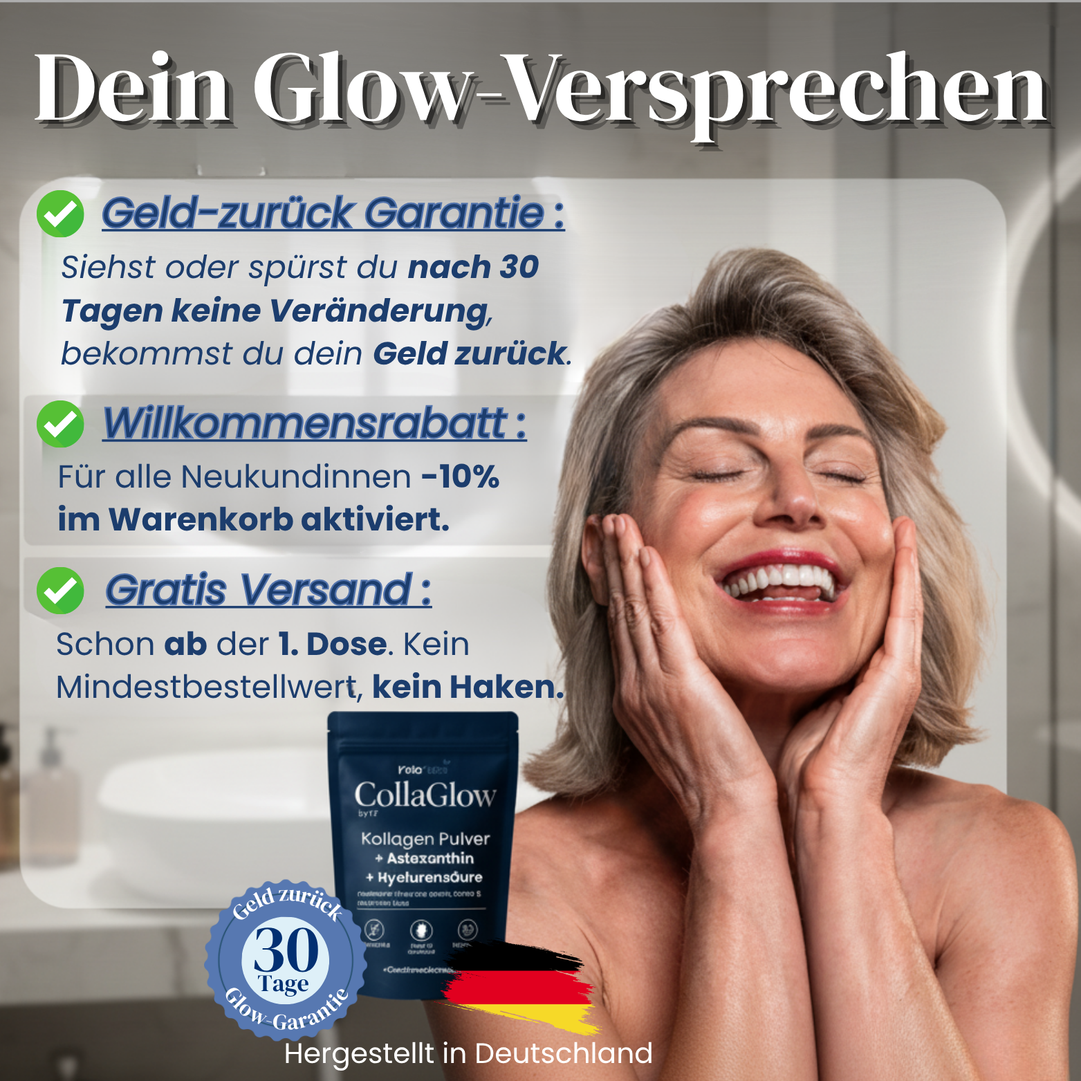 CollaGlow - 30 Tage Kollagen-Kur
