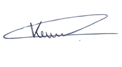 Unterschrift Kevin